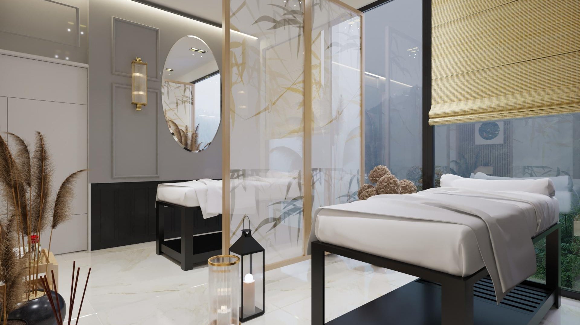 Güzellik Merkezi Dekorasyon Projesi