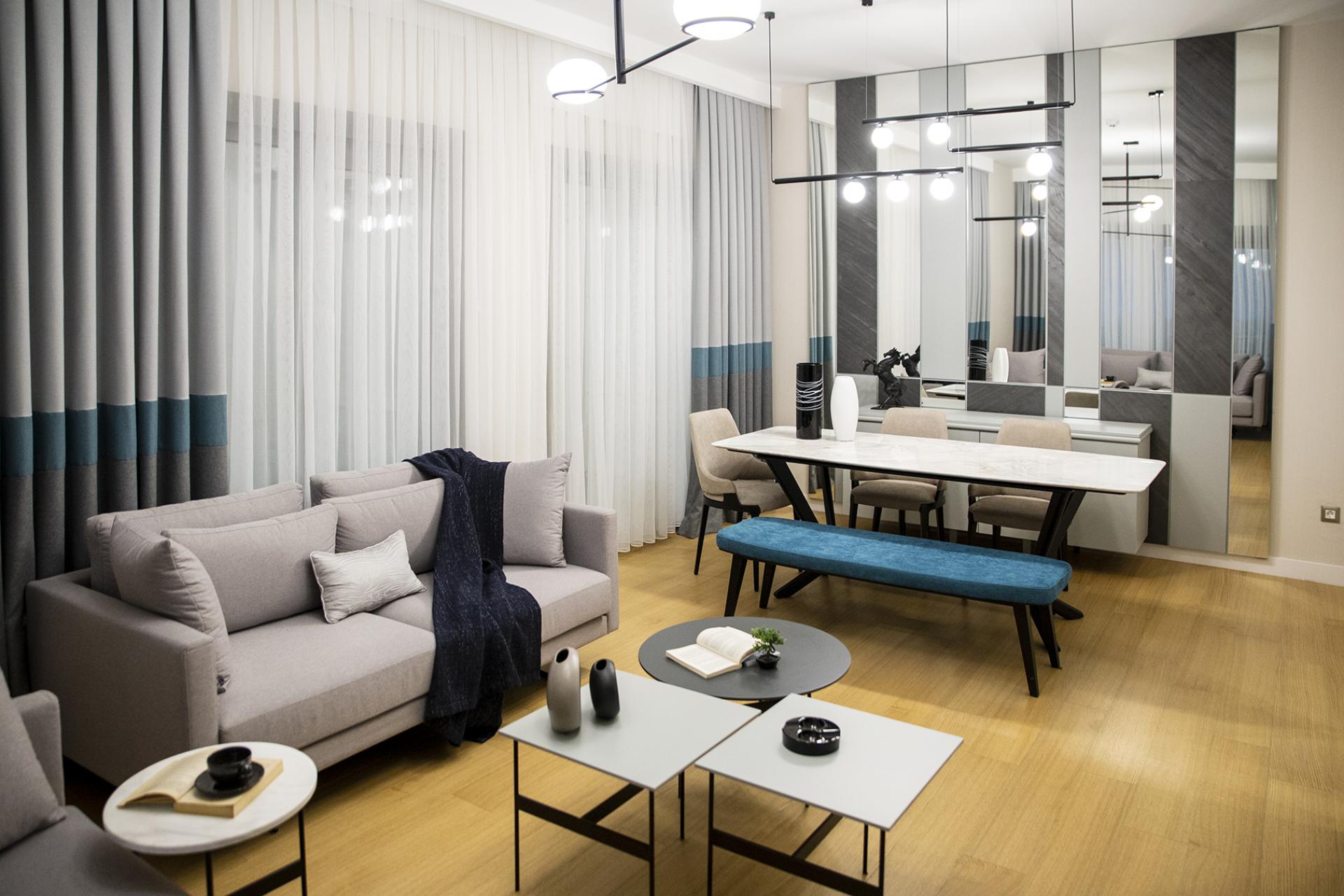 Akzirve Topkapı 29 Ev Mobilya Dekorasyon Projesi İstanbul