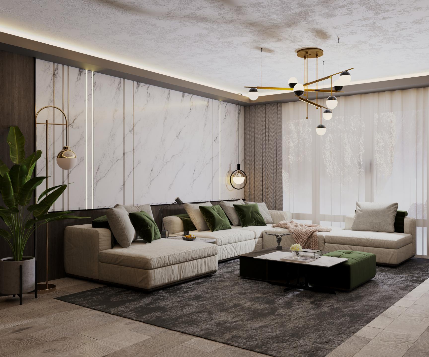 Köşe Koltuk Dekorasyonu Bursa Projesi