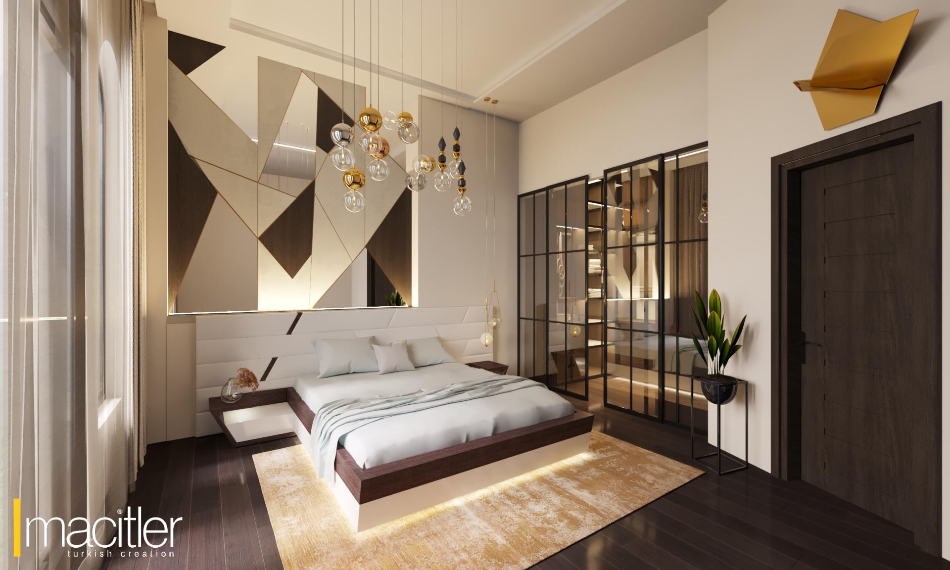 Yatak Odası Dekorasyonu Gürcistan Proje