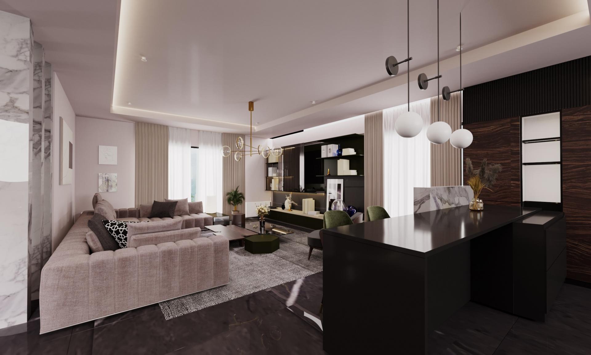 Salon Dekorasyonu İstanbul Projesi