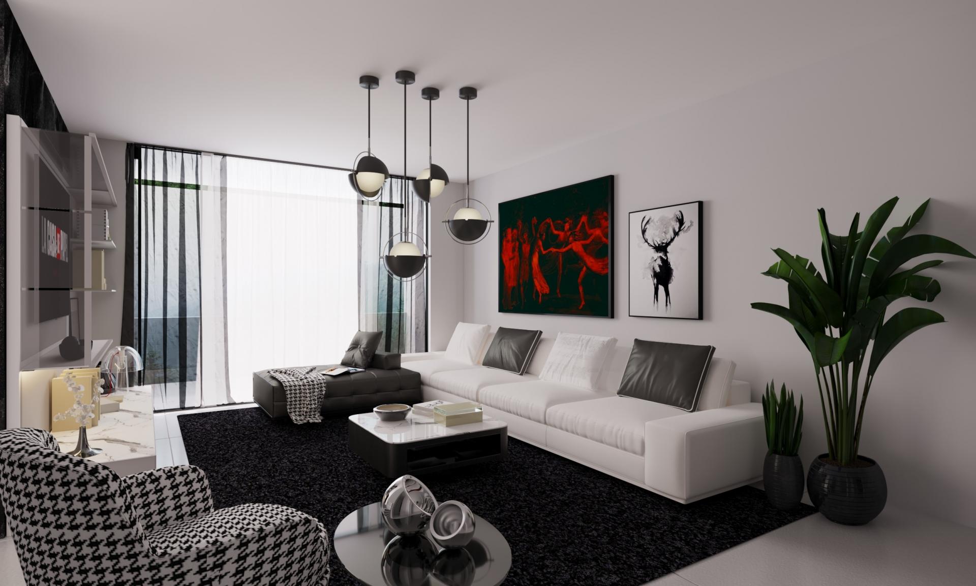 Modern Ev Dekorasyon Proje