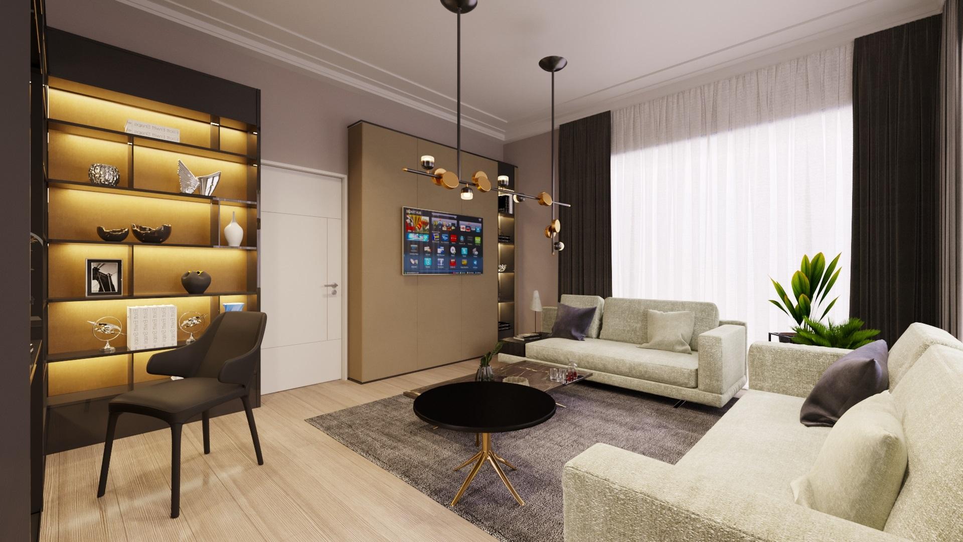 Ev Dekorasyonu Waves Office Qatar Projesi