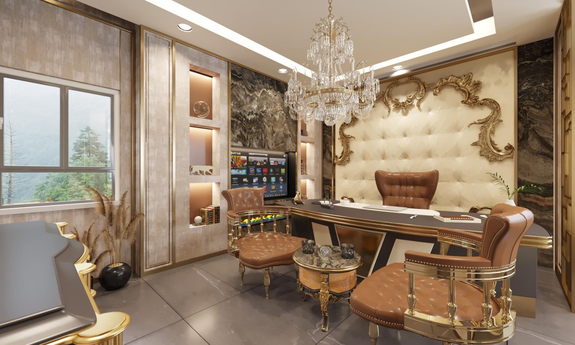 Ofis Dekorasyonu Golden Park Projesi