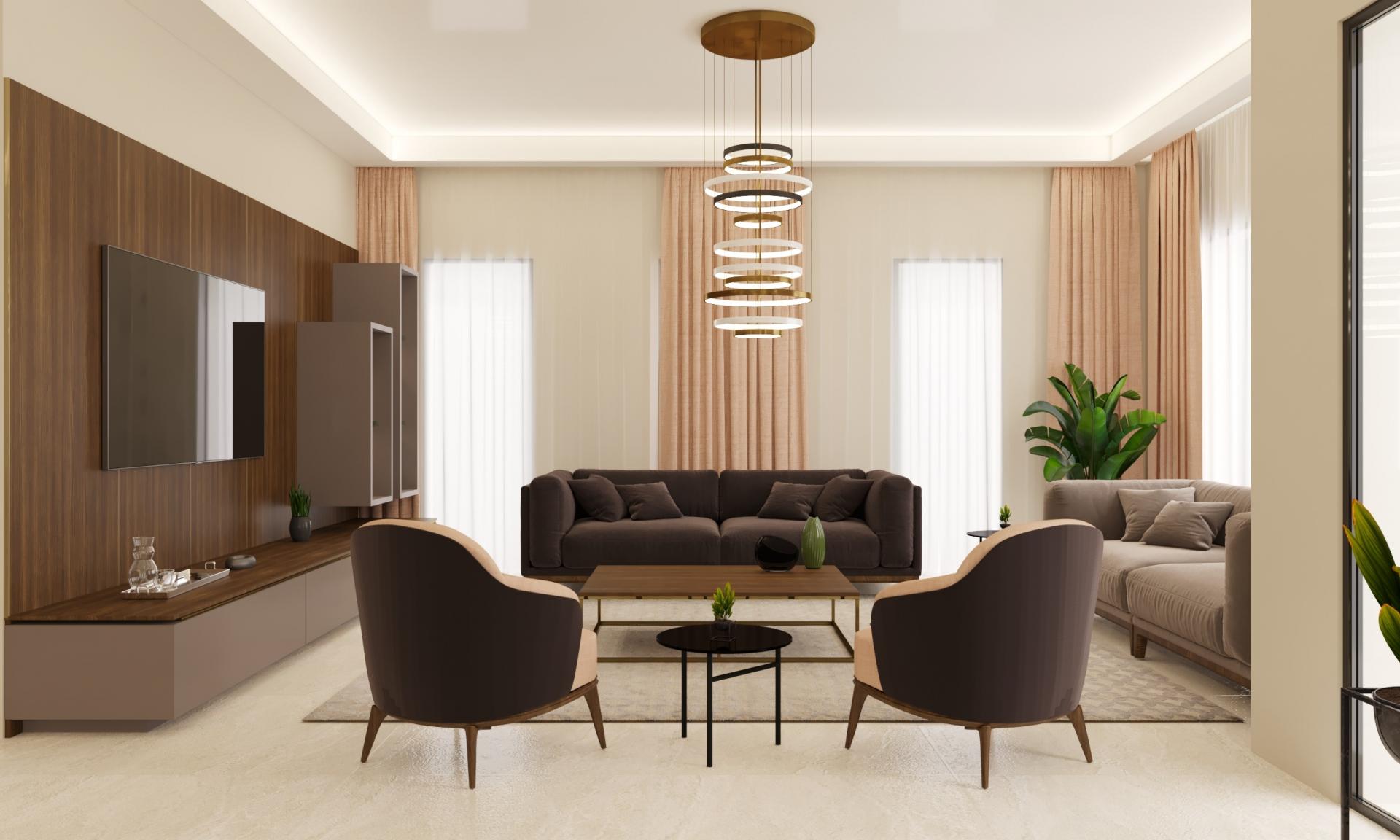 Ev Dekorasyonu Qatar Projesi 1