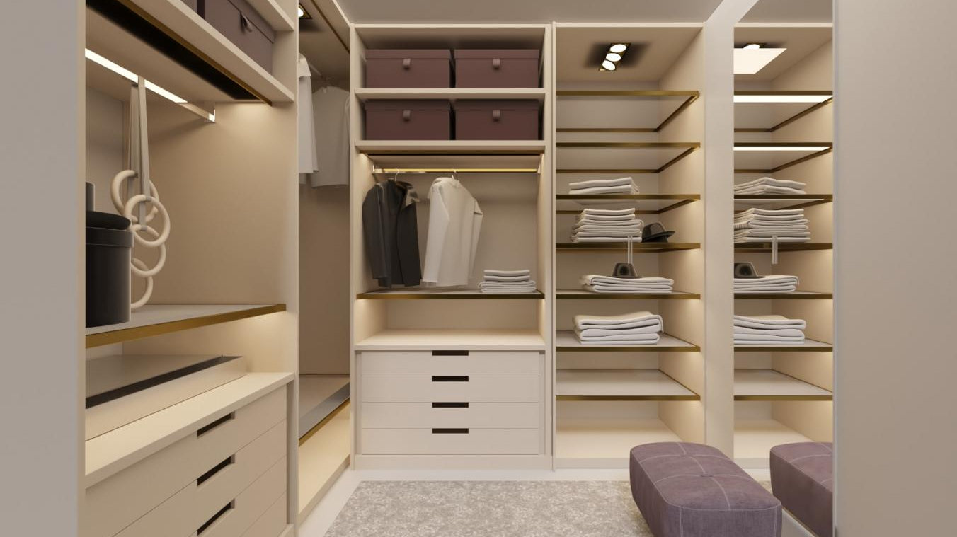 Dressing Room Decoration Ankara Project