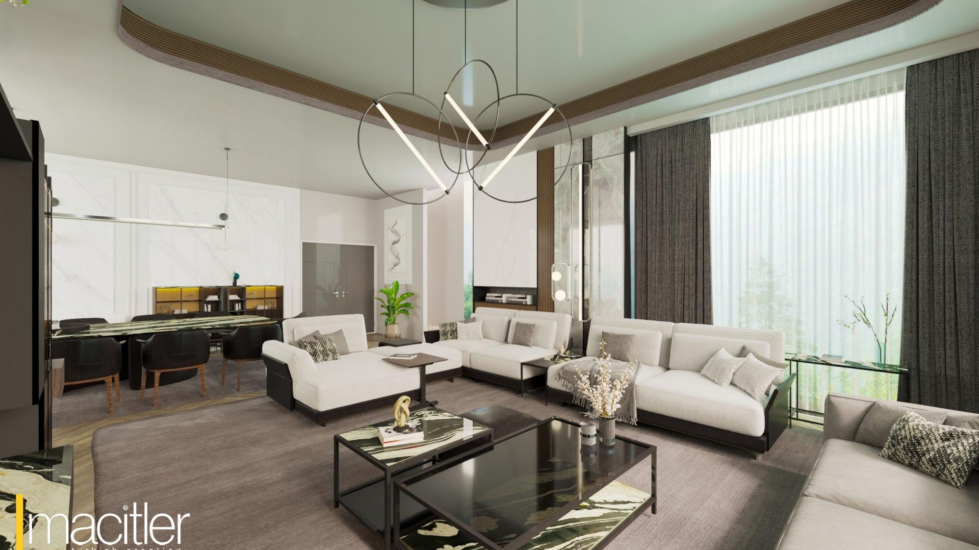 Living Room Decoration Project Iraq