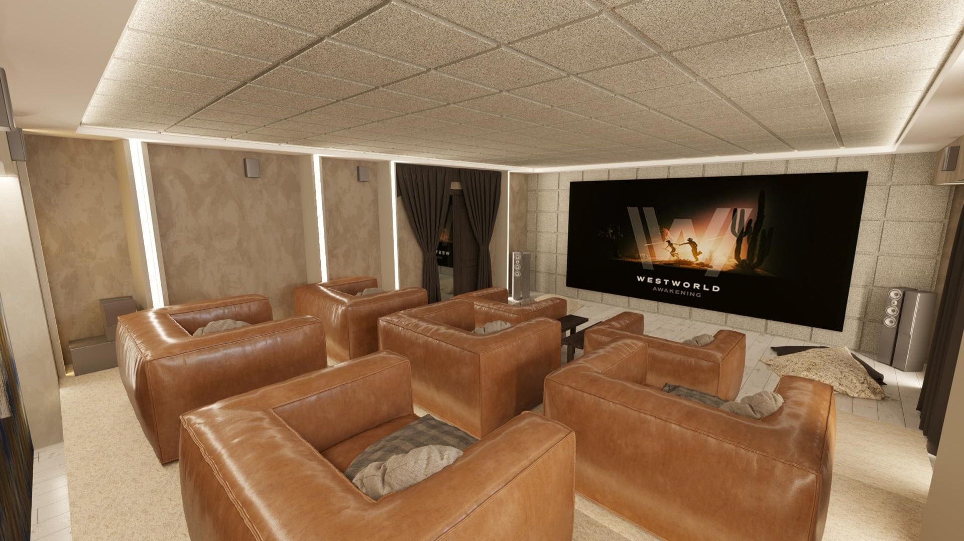 Cinema Room Decoration Project