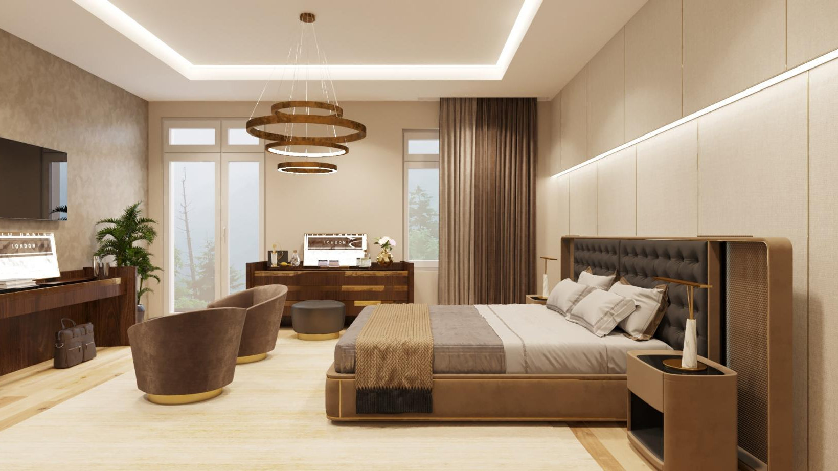 Bedroom Decoration Saudi Arabia Project